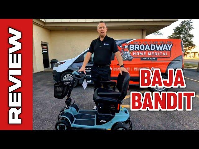 Baja Bandit Review - The Mobility Scooter that Could (Off Road & Fit in Your Trunk)!