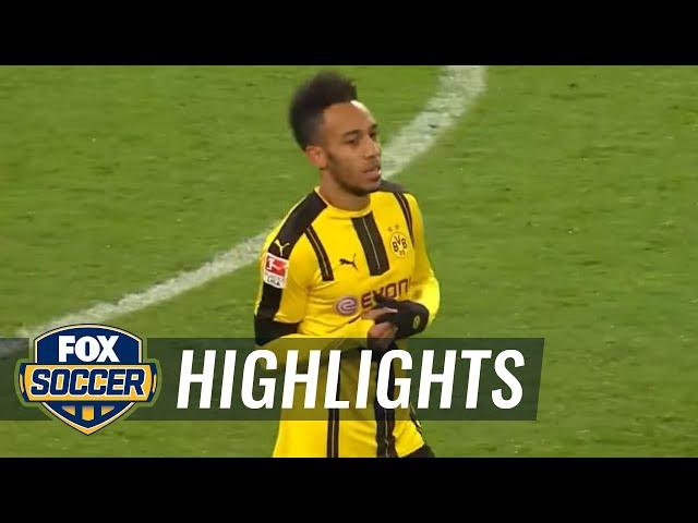 Borussia Dortmund vs. Monchengladbach | 2016-17 Bundesliga Highlights