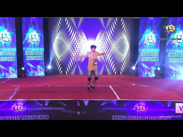 Performance of Kuldeep Thakur at  Mega2 Audition of YES I AM Reality Show