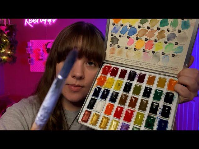 ASMR Painting You in 5 Minutes (Fast)