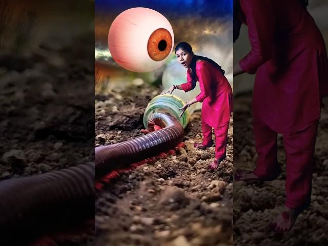 Big Eye Watching Big millipede #millipedevideo #viralvfxshorts #shortvideo