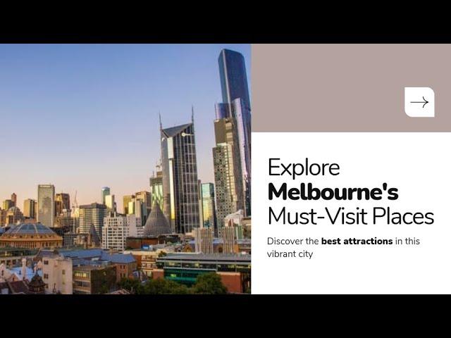 Top 10 Must-Visit Places in Melbourne, Australia | Ultimate Travel Guide by Saffron Seekers