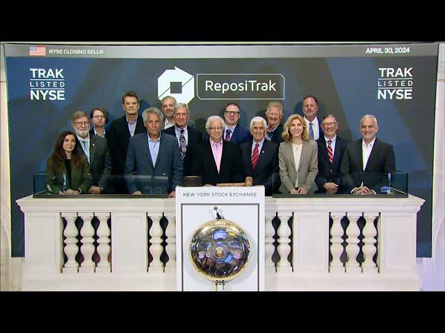 ReposiTrak (NYSE: TRAK) Rings The Closing Bell®