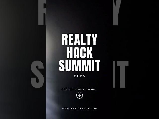 Excited for more transformative ideas at Realty Hack Summit 2025! Buy tickets  realtyhack.com/summit