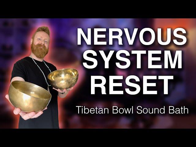 Meditation To Clear Your Mind and Center Your Heart | Tibetan Bowl Sound Healing