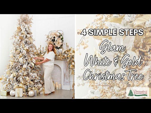 Decorate a Designer Christmas Tree Like a Pro I Glam Christmas Tree Tutorial