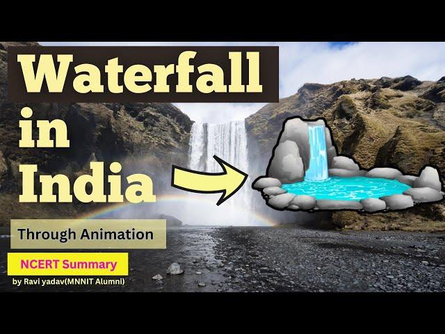 Waterfalls in India 2024 | Important Waterfalls | By Ravi Yadav Sir(MNNIT Alumni)