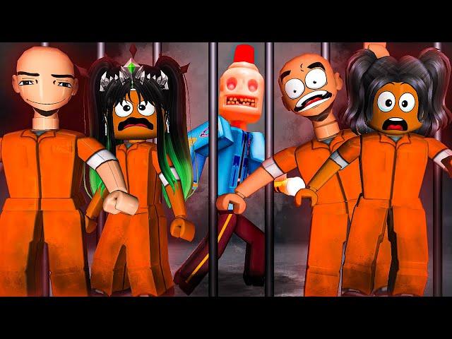 ESCAPE SIREN COPS PRISON ALL PARTS W/BOBBY, EMERALD, ZOEY AND PABLO | Roblox | Funny Roblox Moments