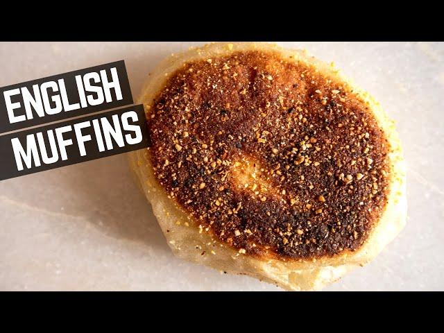 SOURDOUGH ENGLISH MUFFIN RECIPE | Super Fluffy!