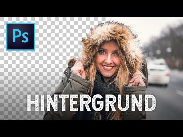 HINTERGRUND MIT 1 KLICK ENTFERNEN in Photoshop!