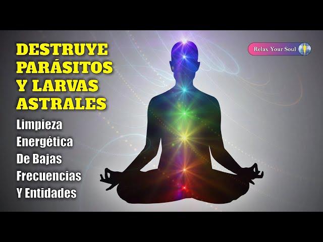 DESTRUYE PARÁSITOS Y LARVAS ASTRALES | LIMPIEZA ENERGÉTICA DE BAJAS FRECUENCIAS Y ENTIDADES | 417 Hz