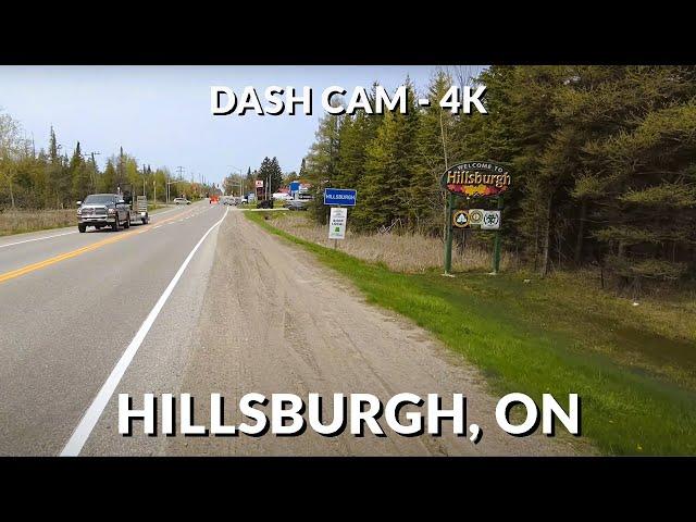 Hillsburgh, Ontario 4K Drive: A Scenic Journey Through Charming Countryside