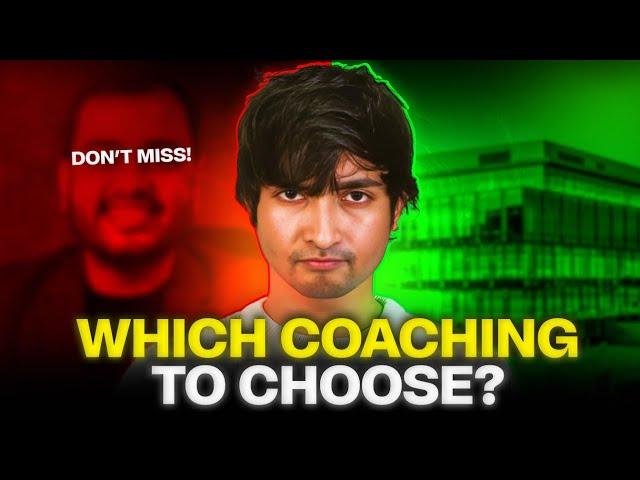 BIGGEST Confusion In JEE Preparation: Online Vs Offline Coaching