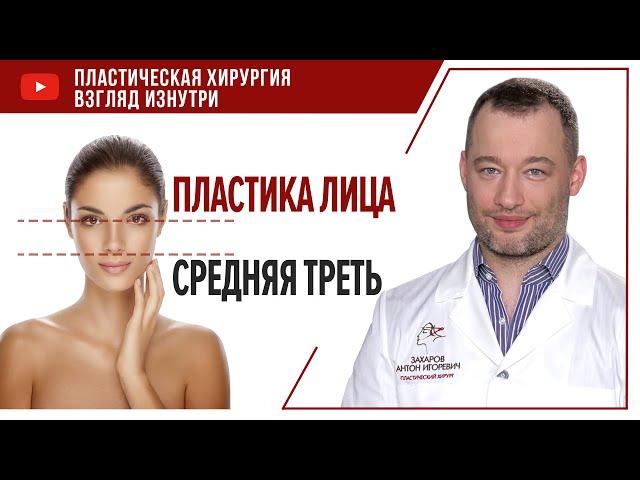 Пластика лица  Средняя треть пластическая хирургия