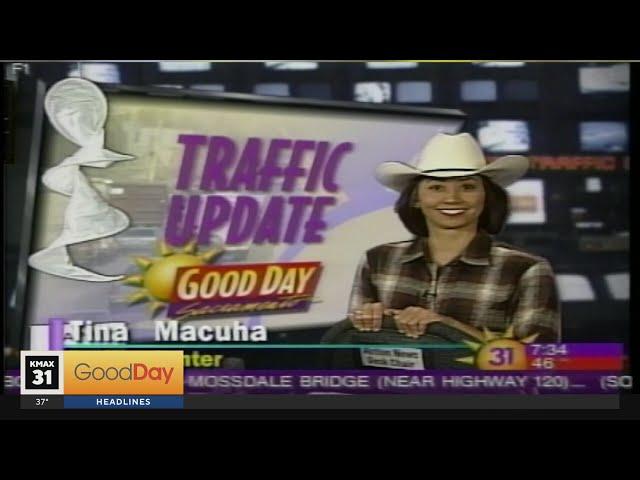 Tina through the years at Good Day Sacramento