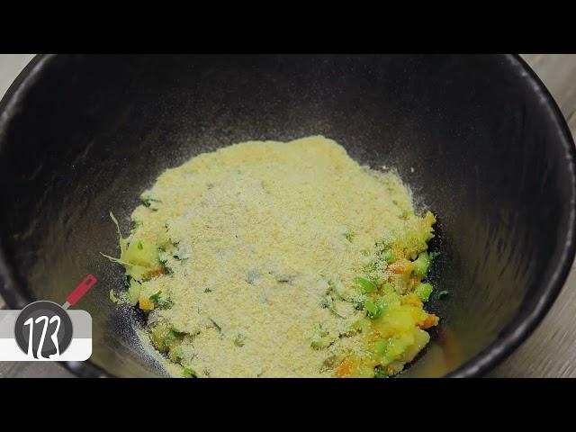 کتلت سبزیجات -  Vegetable cutlet