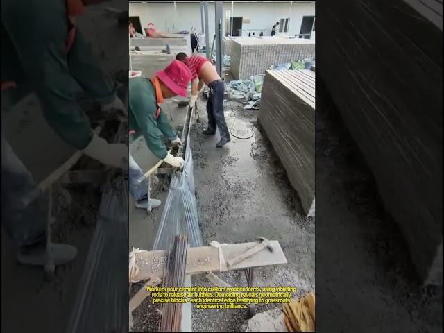 Concrete Innovation! Homemade Mold Crafts Perfect Blocks