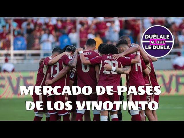 MERCADO DE PASES D ELOS VINOTINTO / SAVARINO / SOTELDO / ARAMBURU / MACHIS / VENEZUELA / VINOTINTO