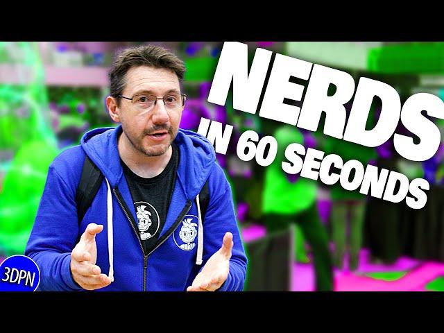 RAD PRINTS in 60 SECONDS! NERDS RULE!