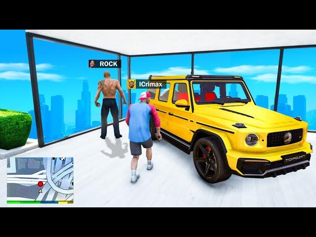 iCrimax KLAUT alle AUTOS von THE ROCK in GTA 5 RP!