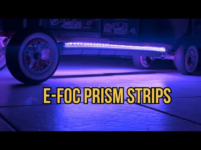 EVOLVE E-FOC PRISM LIGHT STRIPS INSTALL