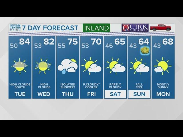 NEWS CENTER Maine Weather Video Forecast