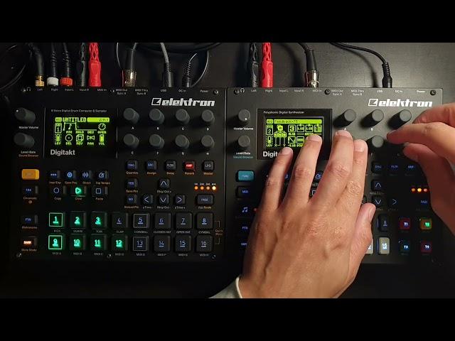 Scalding Synth Tea (Digitakt & Digitone)