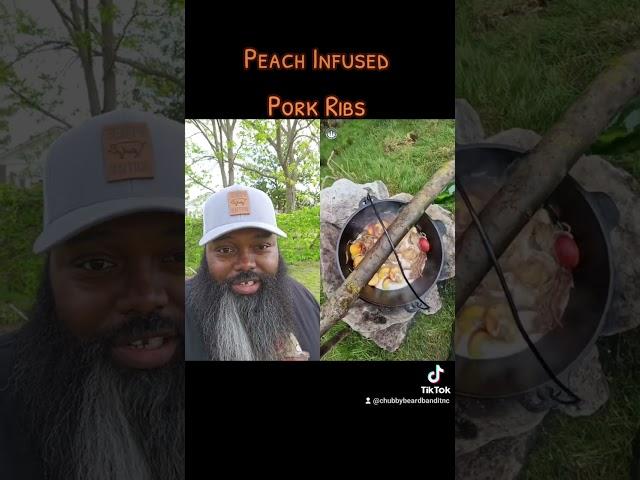 Peach Infused Pork Ribs.....yes please!!!