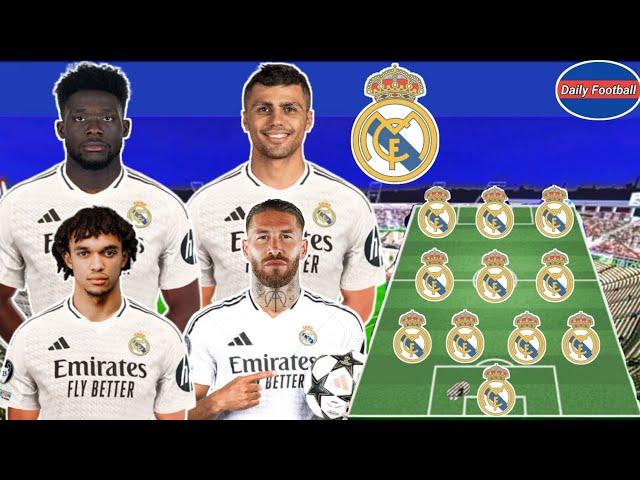 Real Madrid Predicted XI For Next Season  Real Madrid Transfers News 2025 