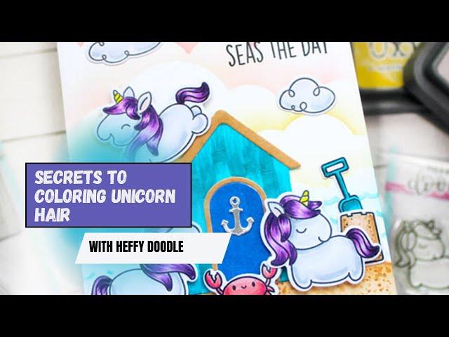 Secrets to Coloring Unicorn Hair | Beach Scene