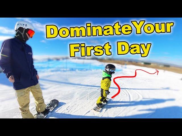 LEARN TO SNOWBOARD IN 10 MINUTES