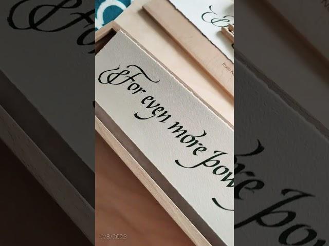 презент) #shorts #каллиграфия #present #calligraphymasters