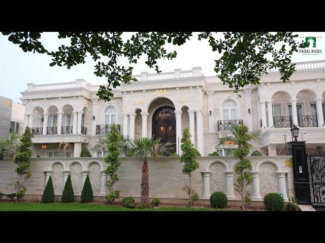 Tour of most luxurious classical dream house in heart of DHA, Lahore.