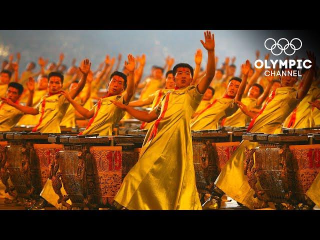 The sound of 2008 people drumming to the same beat | Opening Ceremony Beijing 2008