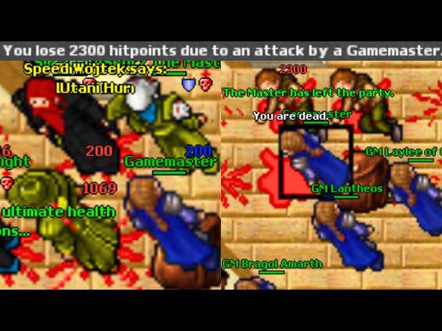 THE MOST POWERFUL CREATURE IN TIBIA HISTORY (Test Server 2008)