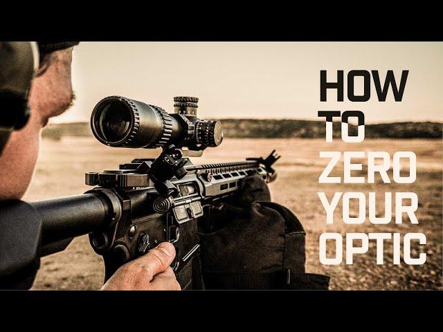 HOW TO ZERO YOUR OPTIC | MY ZERO PREFERENCE