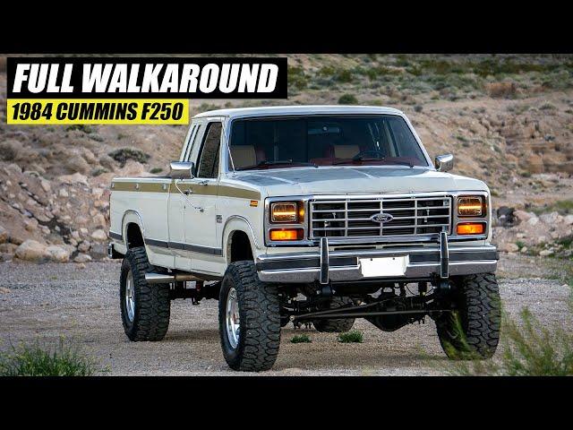 Bullnose Ford Walkaround: Cummins 84 Supercab F250