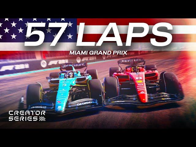 PENULTIMATE RACE - 1 POINT IN IT | F1 Creator Series: Miami GP 100% Race