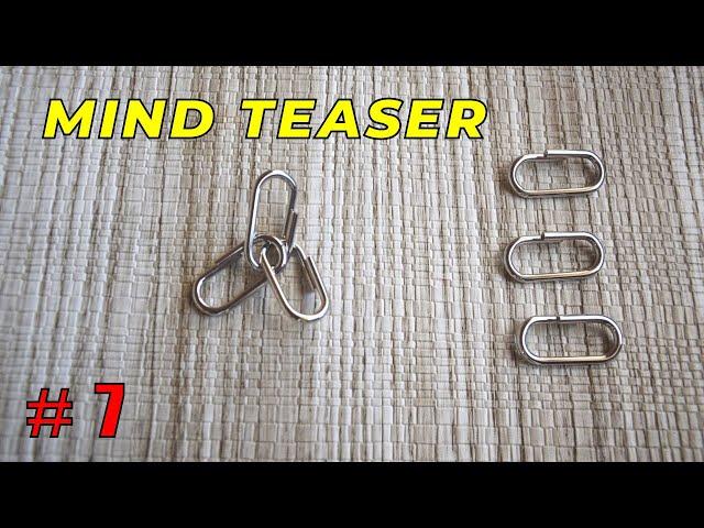 Solving a Metal Puzzle Brain Teaser #shorts