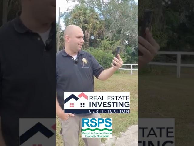 Will the Central Florida real estate investor's broker please stand up...