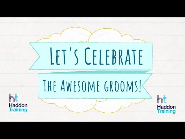 Do you know an awesome groom?