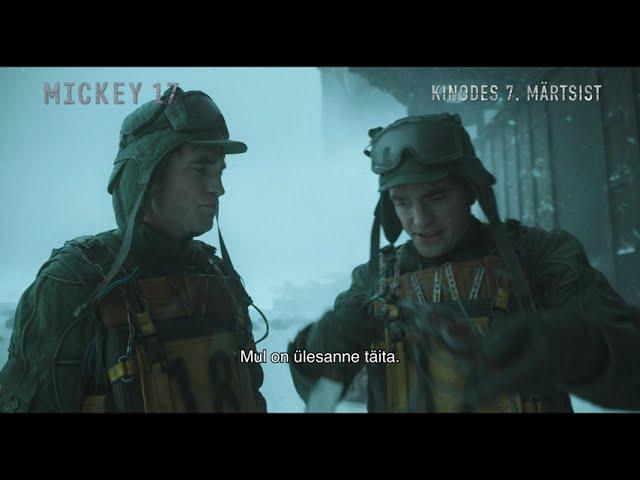 MICKEY 17 / Mickey 17 - lühiklipp. Kinodes 7. märtsist. Ka IMAX-is.