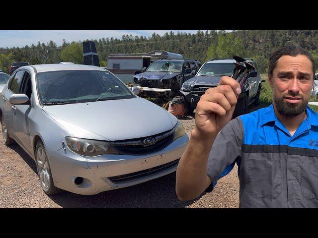 I Fixed A Subaru with Bent Valves (broken timing belt) in 24 hours