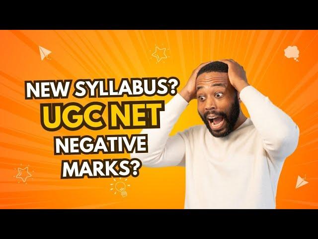 UGC NET | SYLLABUS CHANGED? NEGATIVE MARKING?| #UGC#NET#DECEMBER#2024#JRF#Phd