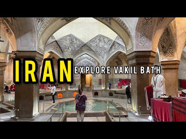 Inside The Most Beautiful Bath in IRAN!!  You Will Be SHOCKED to See it!