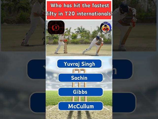 #Shorts - Fastest 50 in T20 International #Quiz #cricket #facts