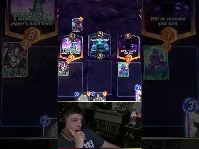 ALIOTH VS TURN TWO PROJECT PEGASUS IN MARVEL SNAP! # #marvelsnapgameplay #marvelsnap #shorts