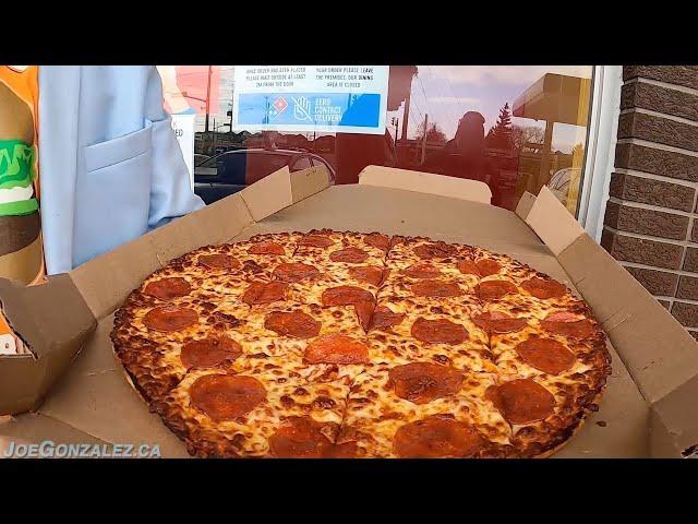 Domino's Pizza Thin Crust Pizza Review