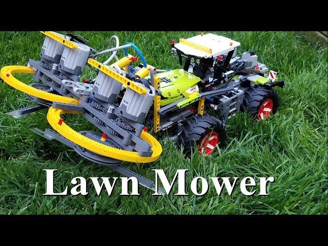 Lawn Mower  - Lego Technic 42054 Claas Xerion 5000 Trac VC