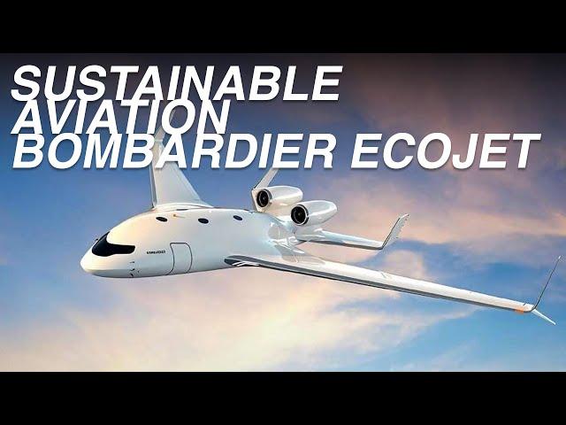 The Future of Aviation with Bombardier’s New EcoJet Blended Wing Body | Industry News